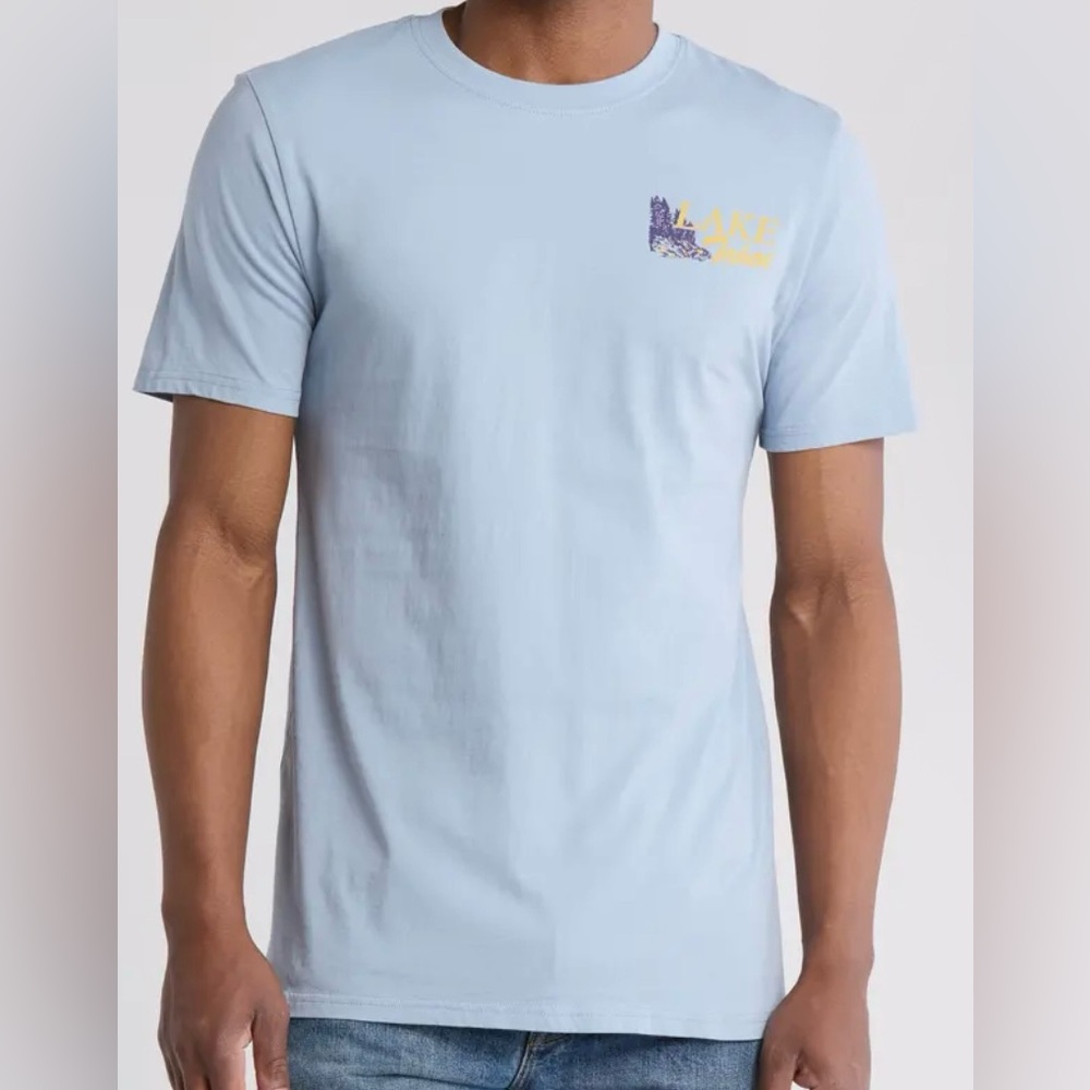 Lake Tahoe Cotton Graphic T-Shirt